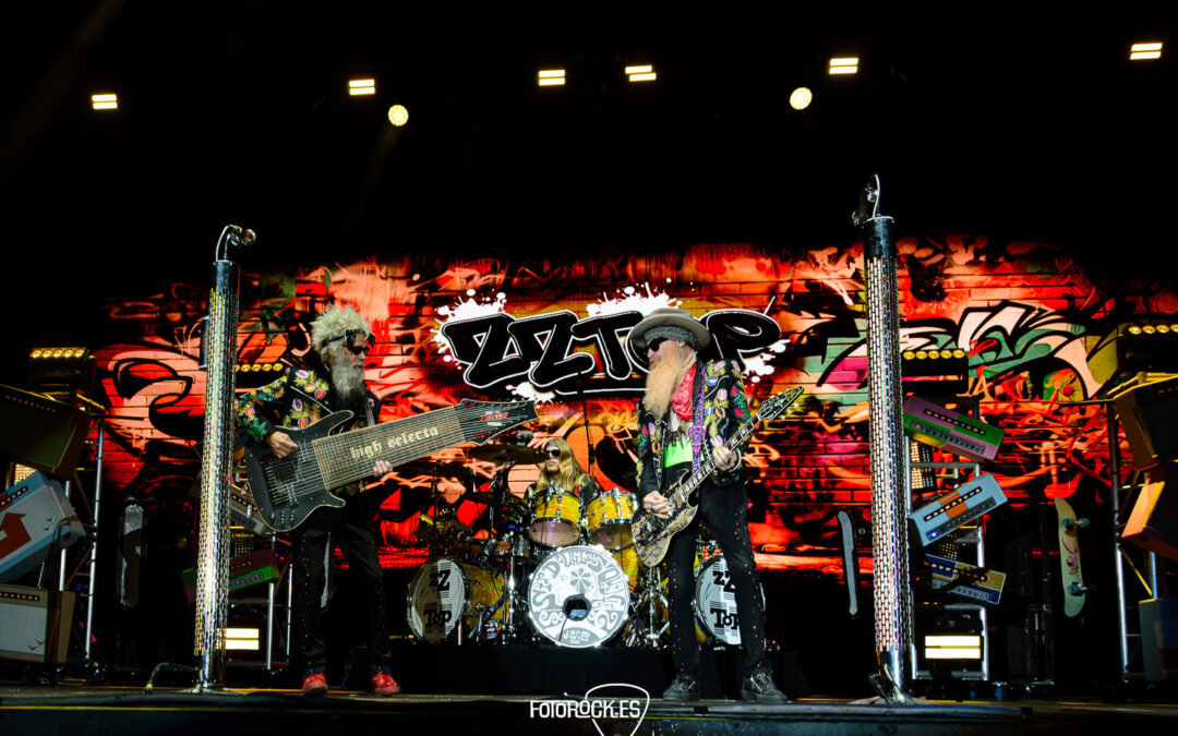 ZZ Top convierte el Concert Music Festival en el templo del rock sureño